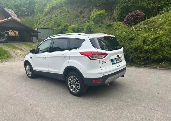 Ford Kuga cena 45000 przebieg: 225000, rok produkcji 2013 z Rawicz małe 56